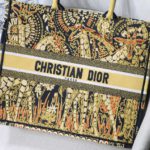 Christian Dior Large Dior Book Tote Yellow Multicolor, For Women, Women’s Handbags 16.5in/42cm CD