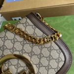 Gucci Blondie Shoulder Bag Beige For Women, Women's Bags 11in/28cm GG 699268 K9GSG 8358