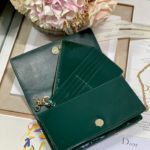 Christian Dior Lady Dior Pouch Green, For Women, Women’s Handbags 8.5in/21.5cm CD