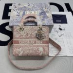 Christian Dior Medium Lady D-Lite Bag Pink, For Women, Women’s Handbags 24cm/9.5in CD M0565OTDT_M912