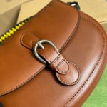 Gucci Aria Shoulder Bag Brown For Women, Women's Bags 10.2in/25cm GG