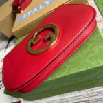 Gucci Blondie Shoulder Bag Red For Women, Women's Bags 11in/28cm GG‎