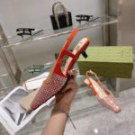 Gucci Women's GG Slingback Pump Orange For Women GG