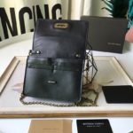Bottega Veneta Crossbody Black, For Women, Women's Bags 6.9in/17.5cm
