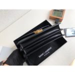 Saint Laurent Cassandra Medium Chain Bag Black For Women 8.6in/22cm YSL 5327500SX0W1000