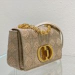 Christian Dior Medium Dior Caro Bag Yellow, For Women, Women’s Handbags 25.5cm/10in CD