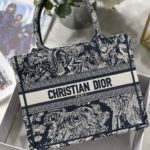 Christian Dior Small Dior Book Tote Blue, For Women, Women’s Handbags 26.5cm/10.5in CD M1265ZRGO_M928