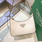 Prada Re-Edition 2005 Re-Nylon Mini Bag White For Women, Women's Bags 8.6in/22cm 