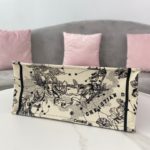 Christian Dior Medium Dior Book Tote White Multicolor , For Women, Women’s Handbags 14in/36cm CD M1296ZRHZ_M941
