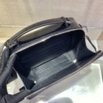 Prada Brique Saffiano Bag Black For Women, Women's Bags 8.6in/22cm 2VH069_9Z2_F0002_V_YMI