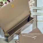 Christian Dior Lady Dior Pouch Beige, For Women, Women’s Handbags 8.5in/21.5cm CD S0204OVRB_M45M