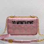 Christian Dior Medium Dior Caro Bag Pink, For Women, Women’s Handbags 25.5cm/10in CD