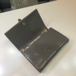 Saint Laurent Kate Small Chain Bag With Tassel In Embossed Green For Women 7.8in/20cm YSL 