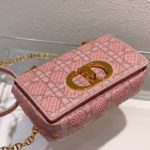 Christian Dior Medium Dior Caro Bag Pink, For Women, Women’s Handbags 25.5cm/10in CD