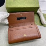 Gucci Diana Chain Wallet With Bamboo Red For Women, Women's Bags 7.4in/19cm GG