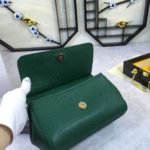 Dolce & Gabbana Medium Sicily Handbag In Dauphine Green For Women 10.2in/26cm DG BB4347A100187399