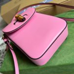 Gucci Bamboo Mini Handbag Pink For Women, Women's Bags 6.2in/16cm GG 702106 UZY0T 5814