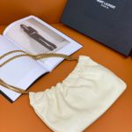 Saint Laurent Mini Shoulder Bag White For Women 9.5in/24cm P00596048