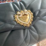 Dolce & Gabbana Medium Devotion Shoulder Bag In Quilted Nappa Black For Women 10.2in/26cm DG 
