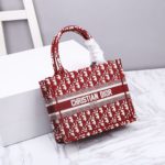 Christian Dior Small Dior Book Tote Red, For Women, Women’s Handbags 26.5cm/10.5in CD M1265ZRIW_M17E