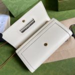 Gucci Diana Chain Wallet With Bamboo White For Women, Women's Bags 7.4in/19cm GG 658243 17Q0T 9022