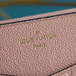 Louis Vuitton Pochette Melanie MM Monogram Empreinte Pink For Women, Women's Wallets 9.2in/23cm LV