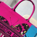 Christian Dior Large Dior Book Tote Pink And Blue, For Women, Women’s Handbags 16.5in/42cm CD