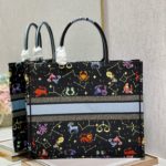 Christian Dior Large Dior Book Tote Black, For Women, Women’s Handbags 16.5in/42cm CD