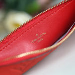 Louis Vuitton Pochette Felicie Monogram Empreinte Red For Women, Women's Wallets 8.3in/21cm LV