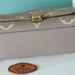 Louis Vuitton Madeleine MM Monogram Empreinte Dove Gray/ Creme Beige For Women, Women's Handbags, Shoulder and Crossbody Bags 11.8in/30cm LV M46041
