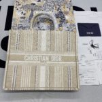 Christian Dior Large Dior Book Tote Cream, For Women, Women’s Handbags 16.5in/42cm CD