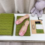 Gucci Women's Slingback With Horsebit Light Pink For Women GG
