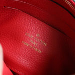 Louis Vuitton Pochette Melanie BB Monogram Empreinte Red For Women, Women's Wallets 7.9in/20cm LV
