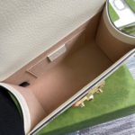 Gucci Padlock Small Gucci Strawberry Shoulder Bag White For Women, Women's Bags 7.9in/20cm GG