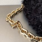 Bottega Veneta Chain Pouch Black, For Women, Women's Bags 12.2in/31cm 620230V13L02132