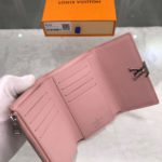 Louis Vuitton Capucines Sweet Brogues Taurillon Pink For Women, Women's Wallets 5.3in/13.5cm LV 