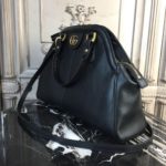 Gucci Re(Belle) Large Top Handle Bag Black For Women 15.75in/40cm GG