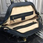 Gucci Re(Belle) Large Top Handle Bag Black For Women 15.75in/40cm GG