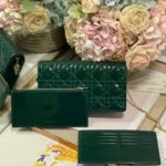 Christian Dior Lady Dior Pouch Green, For Women, Women’s Handbags 8.5in/21.5cm CD
