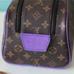 Louis Vuitton Dopp Kit Poche Toilette Monogram Canvas By Virgil Abloh's Minty /Purple For Women, Women's Wallets 11in/28cm LV 