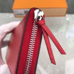 Louis Vuitton Clemence Wallet Epi Red For Women, Women's Wallets 7.5in/19cm LV M60913