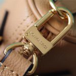 Louis Vuitton Nano Speedy Monogram Empreinte Arizona Beige / Cream For Women, Women's Handbags, Shoulder And Crossbody Bags 6.3in/16cm LV M81457
