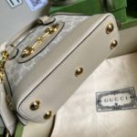 Gucci Horsebit 1955 GG Mini Bag Beige For Women, Women's Bags 7.9in/20cm GG 677212 UULAG 9682