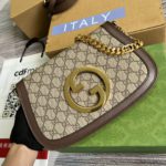 Gucci Blondie Shoulder Bag Beige For Women, Women's Bags 11in/28cm GG 699268 K9GSG 8358