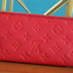 Louis Vuitton Pochette Melanie BB Monogram Empreinte Red For Women, Women's Wallets 7.9in/20cm LV