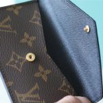 Louis Vuitton Card Holder Recto Verso Monogram and Monogram Reverse Canvas For Women, Women's Wallets 5.1in/13cm LV