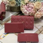 Christian Dior Lady Dior Pouch Crimson, For Women, Women’s Handbags 8.5in/21.5cm CD