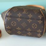 Louis Vuitton Ellipse BB Handbag Created By Nicolas Ghesquiere From Classic Monogram Canvas For Women Brown 23cm/8.9in LV