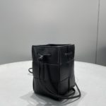 Bottega Veneta Mini Cassette Bucket Bag Black, For Women, Women's Bags 5.5in/14cm 680217VCQC48425