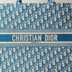 Christian Dior Large Dior Book Tote Blue, For Women, Women’s Handbags 16.5in/42cm CD